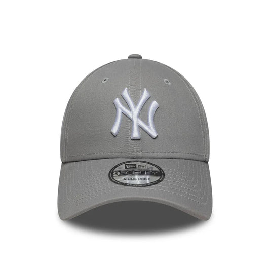 NEW ERA 9FORTY CAP MLB SIDE PATCH NEW YORK YANKEES GREY Bild 2