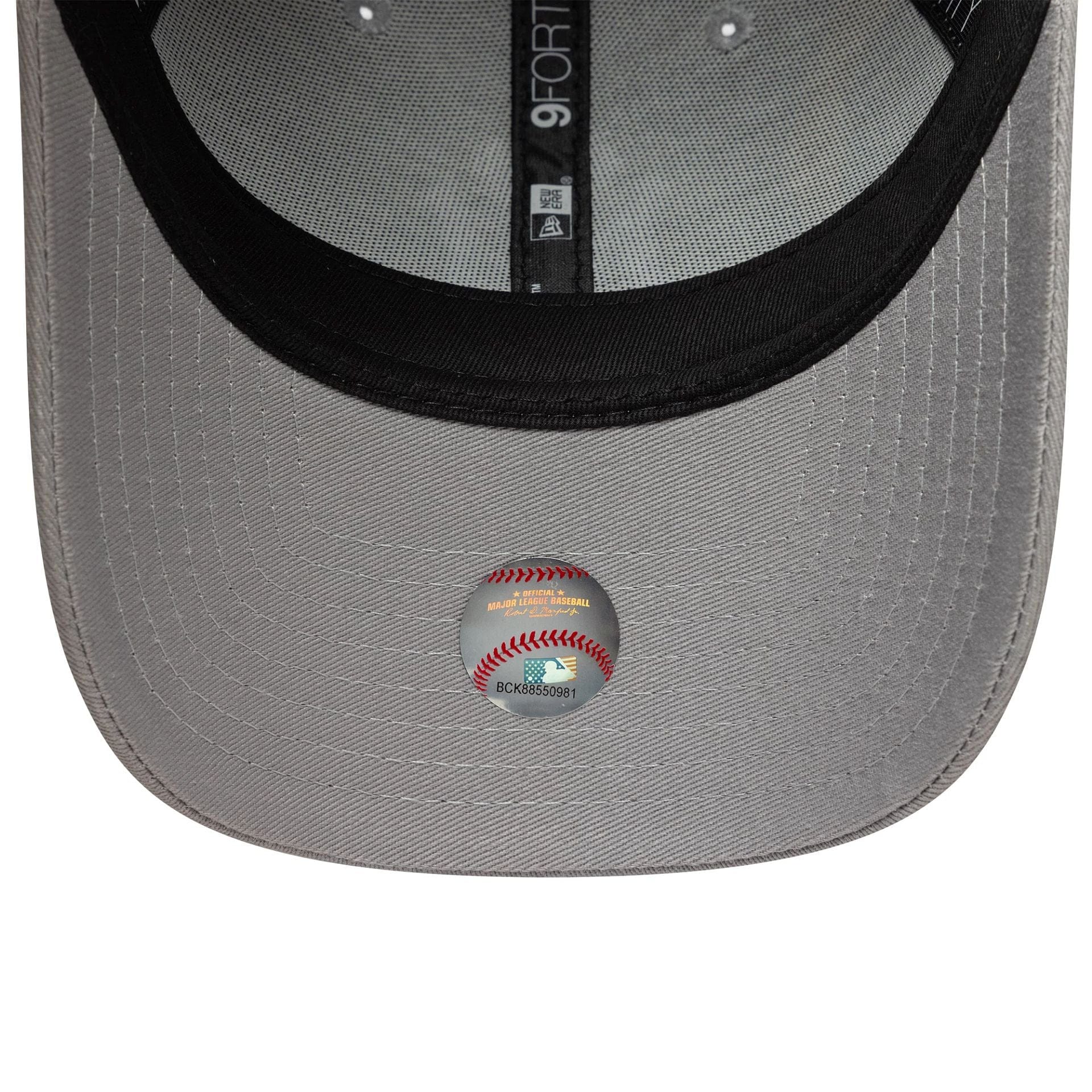 NEW ERA 9FORTY CAP MLB SIDE PATCH NEW YORK YANKEES GREY Bild 5