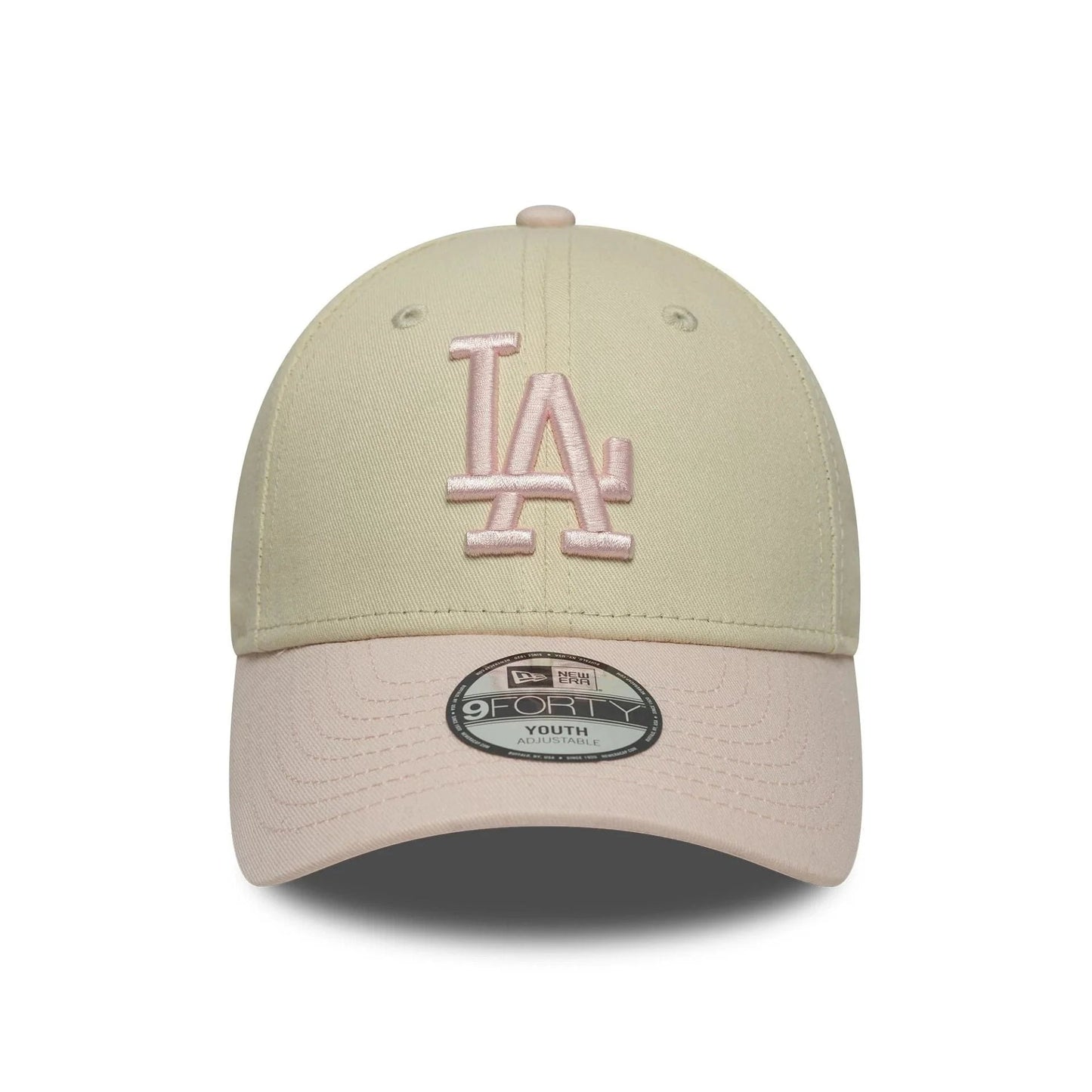 NEW ERA 9FORTY KIDS CAP MLB LEAGUE ESSENTIAL LOS ANGELES DODGERS LIGHT BEIGE Bild 2