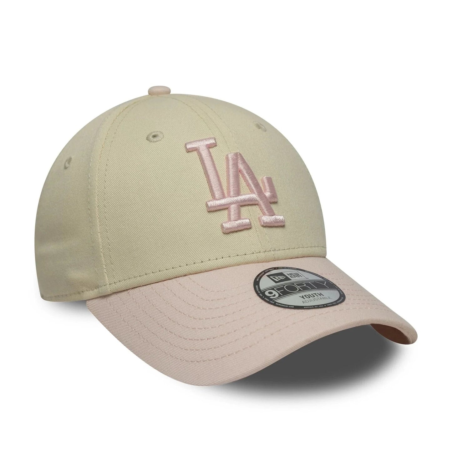 NEW ERA 9FORTY KIDS CAP MLB LEAGUE ESSENTIAL LOS ANGELES DODGERS LIGHT BEIGE Bild 3