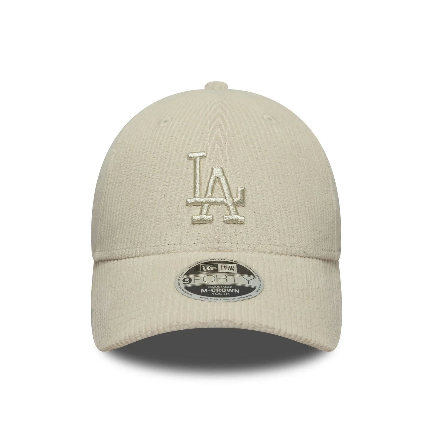 NEW ERA 9FORTY M-CROWN KIDS CAP MLB CORD LOS ANGELES DODGERS LIGHT BEIGE Bild 2