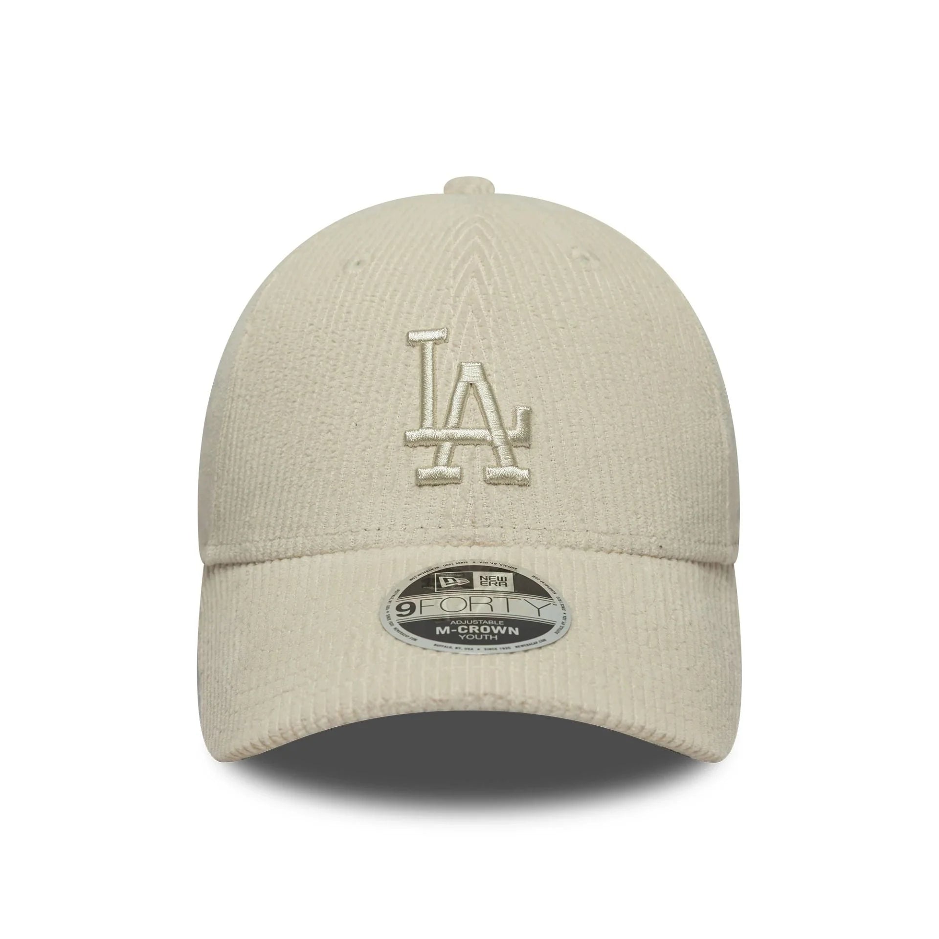 NEW ERA 9FORTY M-CROWN KIDS CAP MLB CORD LOS ANGELES DODGERS LIGHT BEIGE Bild 2