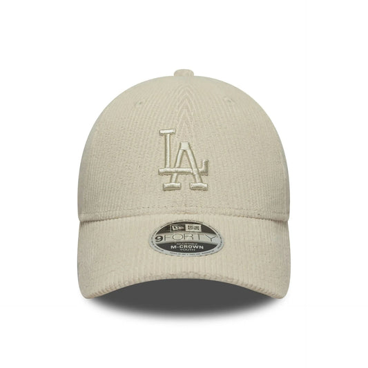 NEW ERA 9FORTY M-CROWN KIDS CAP MLB CORD LOS ANGELES DODGERS LIGHT BEIGE Bild 2