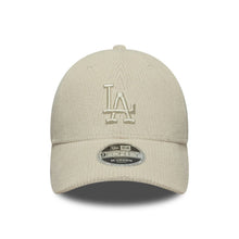 Lade das Bild in den Galerie-Viewer, NEW ERA 9FORTY M-CROWN KIDS CAP MLB CORD LOS ANGELES DODGERS LIGHT BEIGE Bild 2

