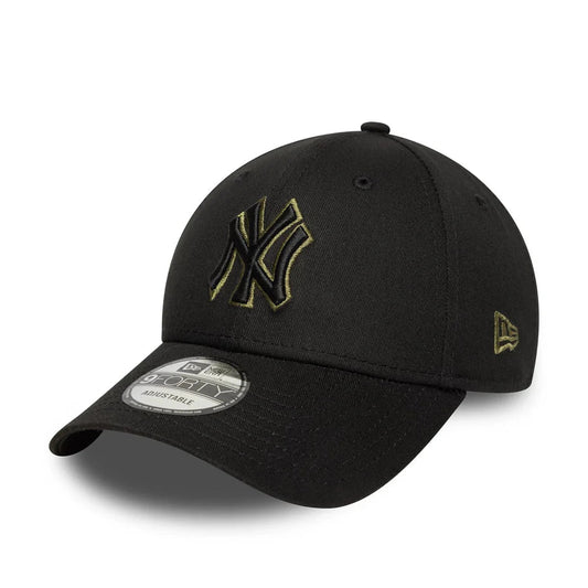 NEW ERA 9FORTY MLB TEAM OUTLINE NEW YORK YANKEES BLACK Bild 1