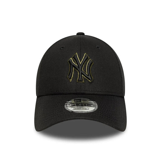 NEW ERA 9FORTY MLB TEAM OUTLINE NEW YORK YANKEES BLACK Bild 2