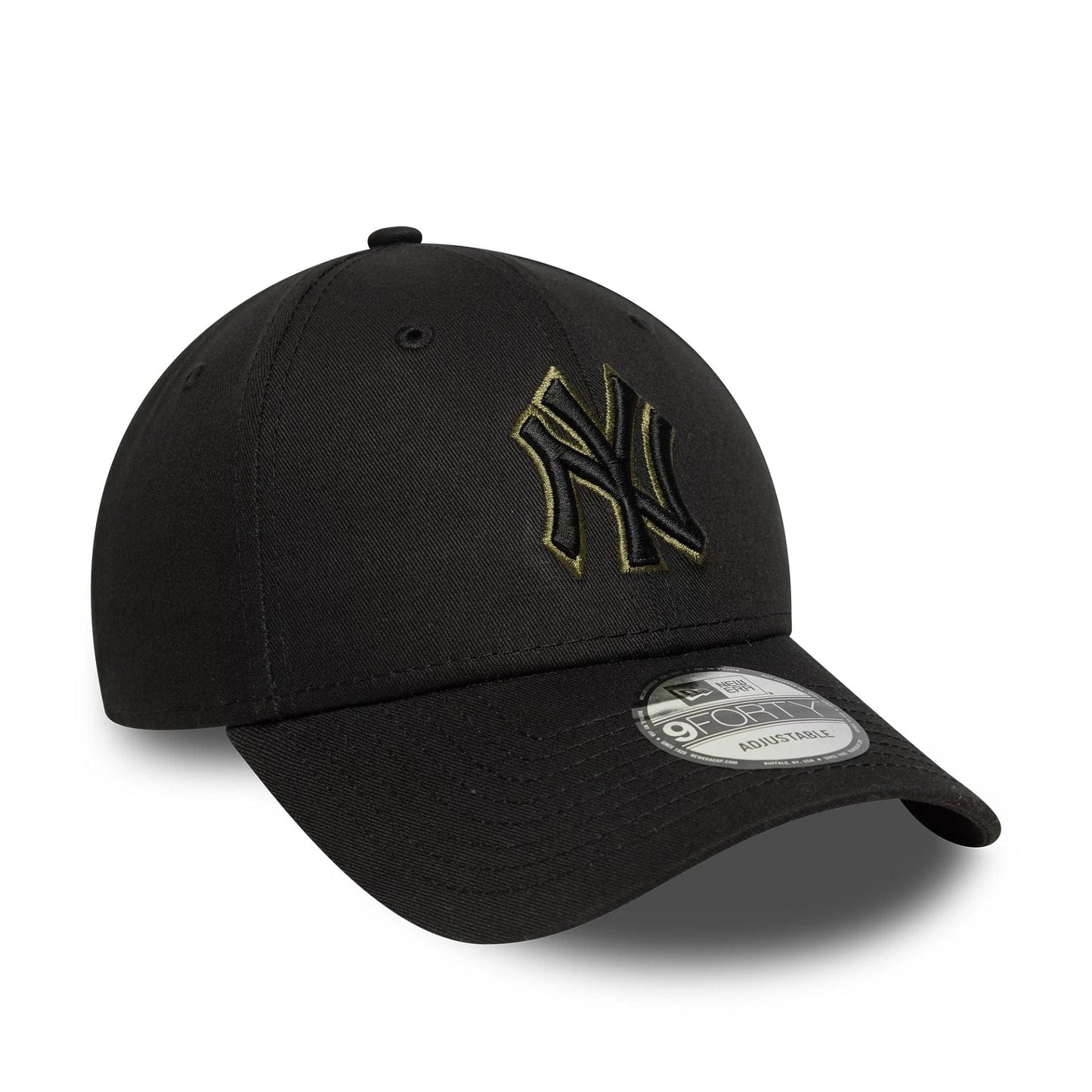 NEW ERA 9FORTY MLB TEAM OUTLINE NEW YORK YANKEES BLACK Bild 3