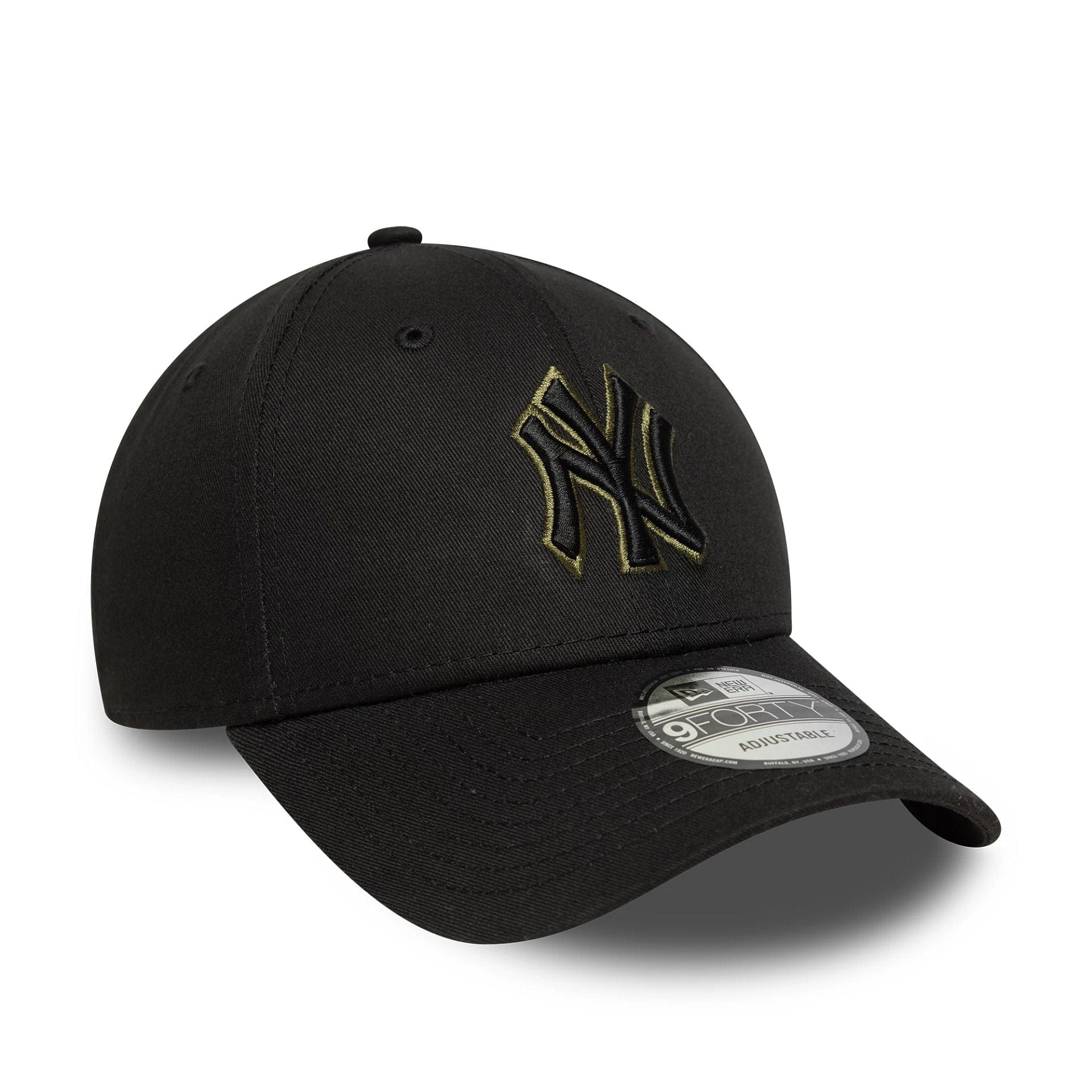 NEW ERA 9FORTY MLB TEAM OUTLINE NEW YORK YANKEES BLACK Bild 3