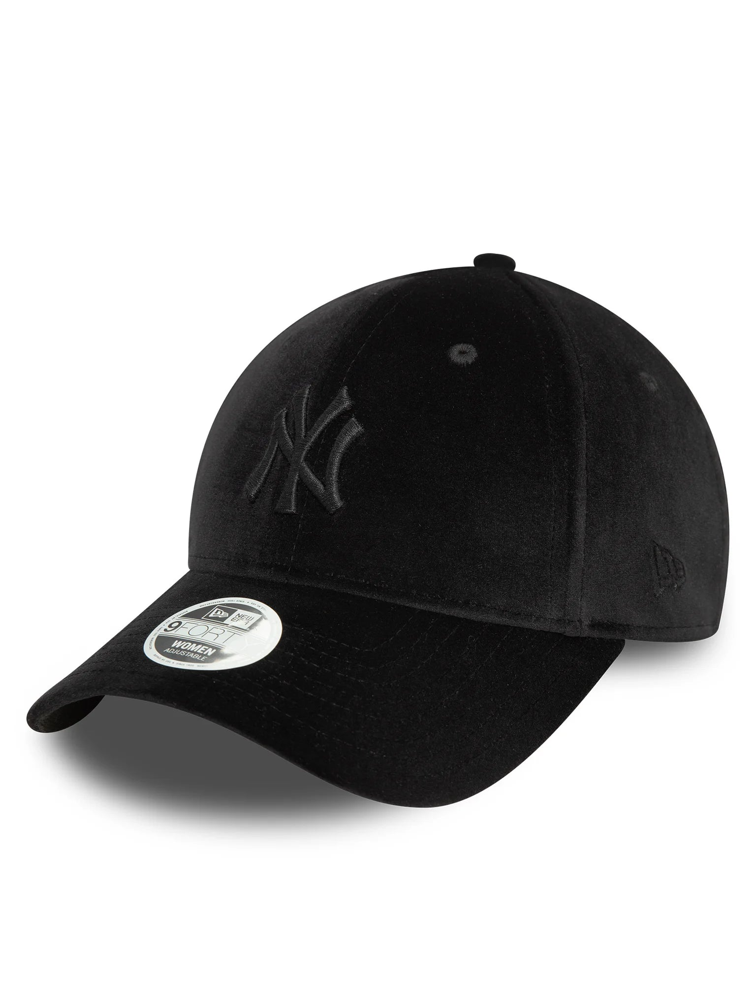 NEW ERA 9FORTY WMNS VELOUR NEW YORK YANKEES CAP BLACK Bild 1