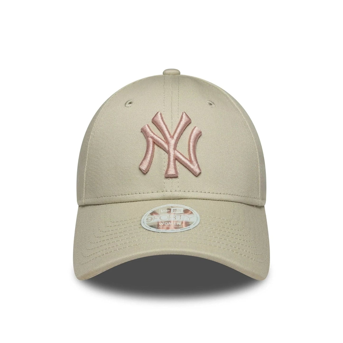 NEW ERA 9FORTY WOMEN MLB LEAGUE ESSENTIAL CAP NEW YORK YANKEES LIGHT BEIGE Bild 2
