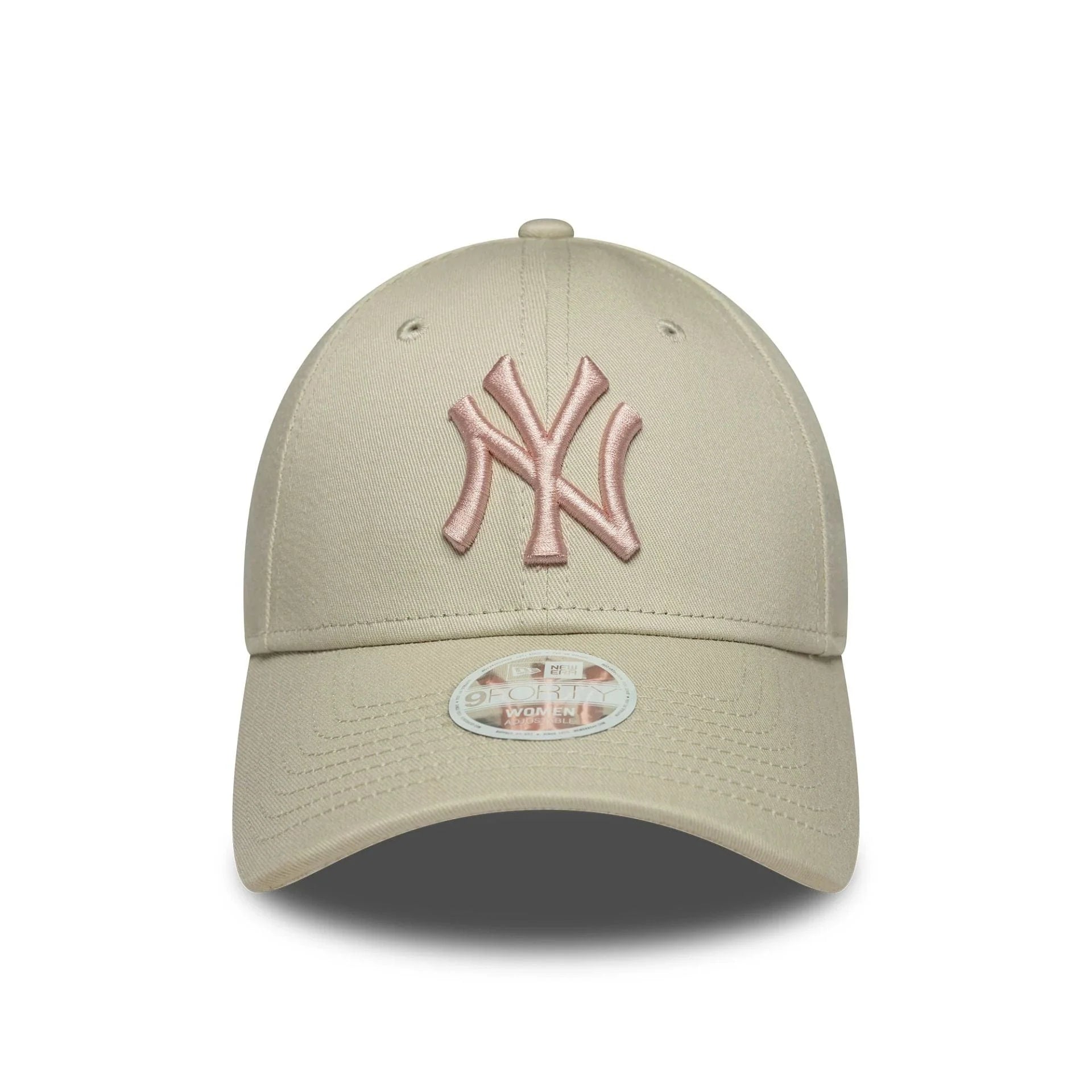 NEW ERA 9FORTY WOMEN MLB LEAGUE ESSENTIAL CAP NEW YORK YANKEES LIGHT BEIGE Bild 2