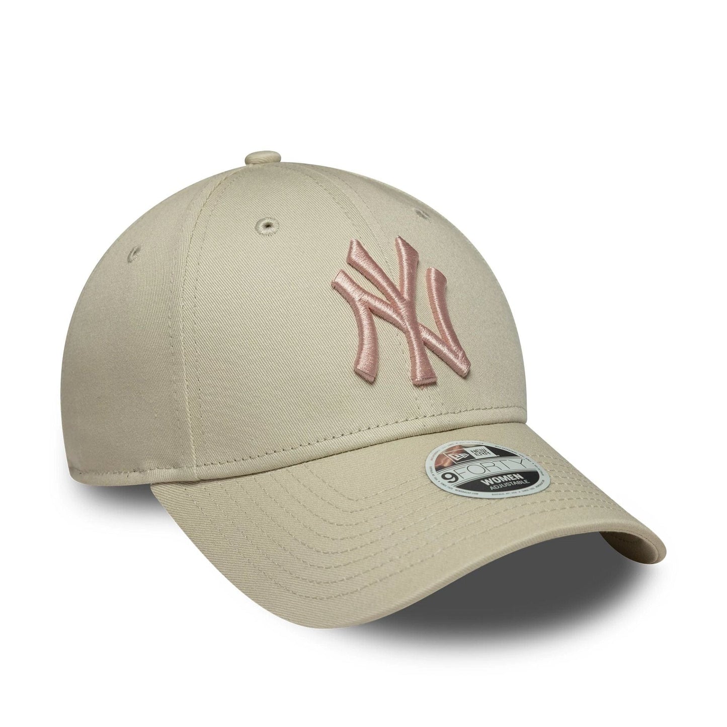 NEW ERA 9FORTY WOMEN MLB LEAGUE ESSENTIAL CAP NEW YORK YANKEES LIGHT BEIGE Bild 3