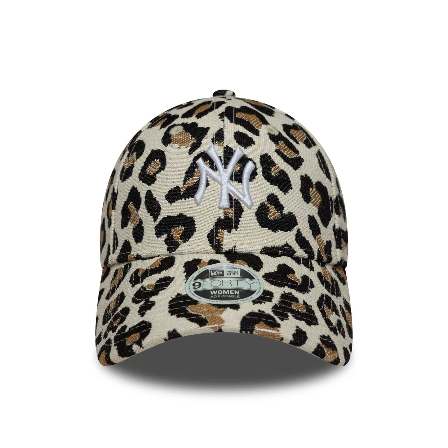 NEW ERA 9FORTY WOMEN MLB LEOPARD MIDI LOGO CAP NEW YORK YANKEES LIGHT BEIGE Bild 2