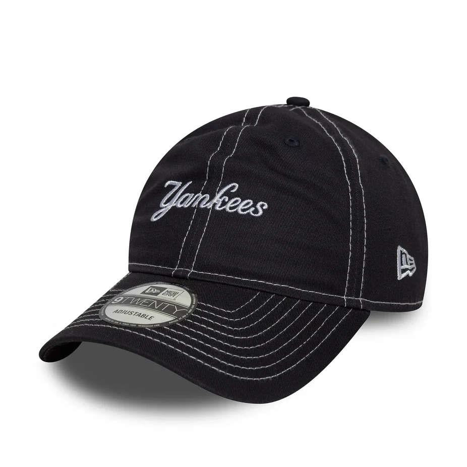 NEW ERA 9TWENTY CONTRAST STITCH WOMEN CAP NEW YORK YANKEES NAVY Bild 1