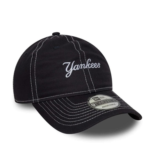 NEW ERA 9TWENTY CONTRAST STITCH WOMEN CAP NEW YORK YANKEES NAVY Bild 2