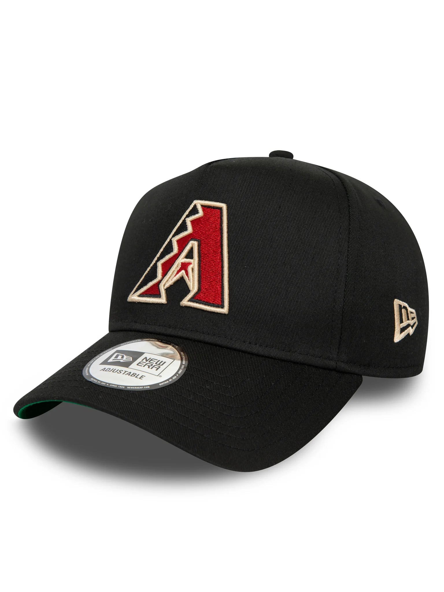 NEW ERA A-FRAME SNAPBACK CAP ARIZONA DIAMONDBACKS WORLD SERIES PATCH BLKKGR Bild 2