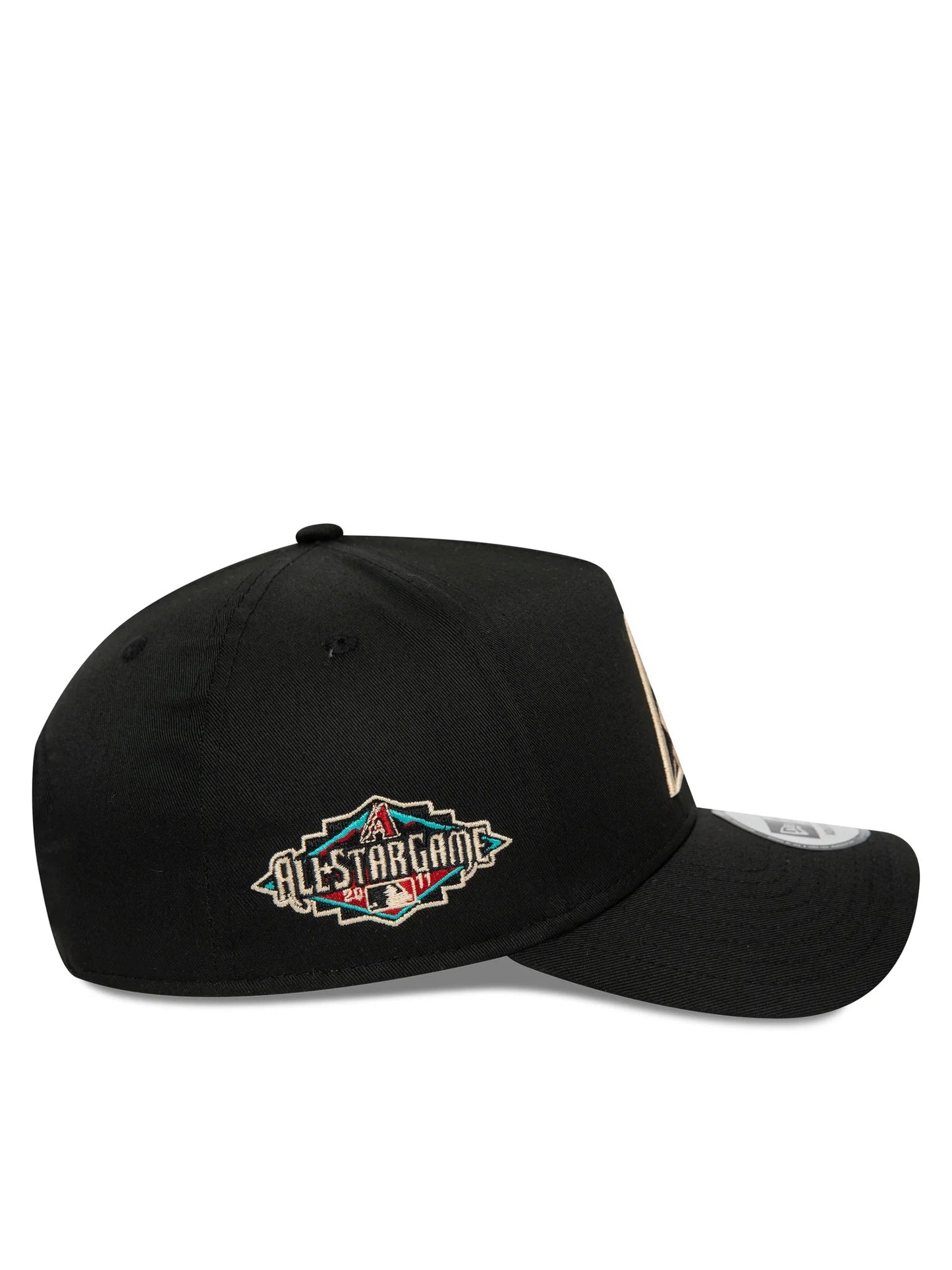 NEW ERA A-FRAME SNAPBACK CAP ARIZONA DIAMONDBACKS WORLD SERIES PATCH BLKKGR Bild 3
