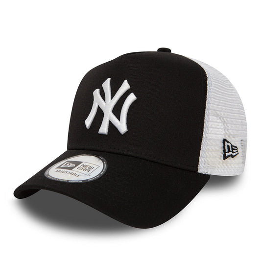 NEW ERA A-FRAME TRUCKER SNAPBACK NEW YORK YANKEES BLKWHI Bild 1