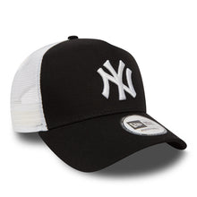 Lade das Bild in den Galerie-Viewer, NEW ERA A-FRAME TRUCKER SNAPBACK NEW YORK YANKEES BLKWHI Bild 2
