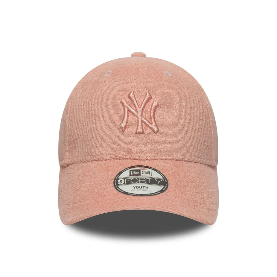 NEW ERA CHILD TOWELLING 9FORTY CAP NEW YORK YANKEES PASTEL PINK Bild 2