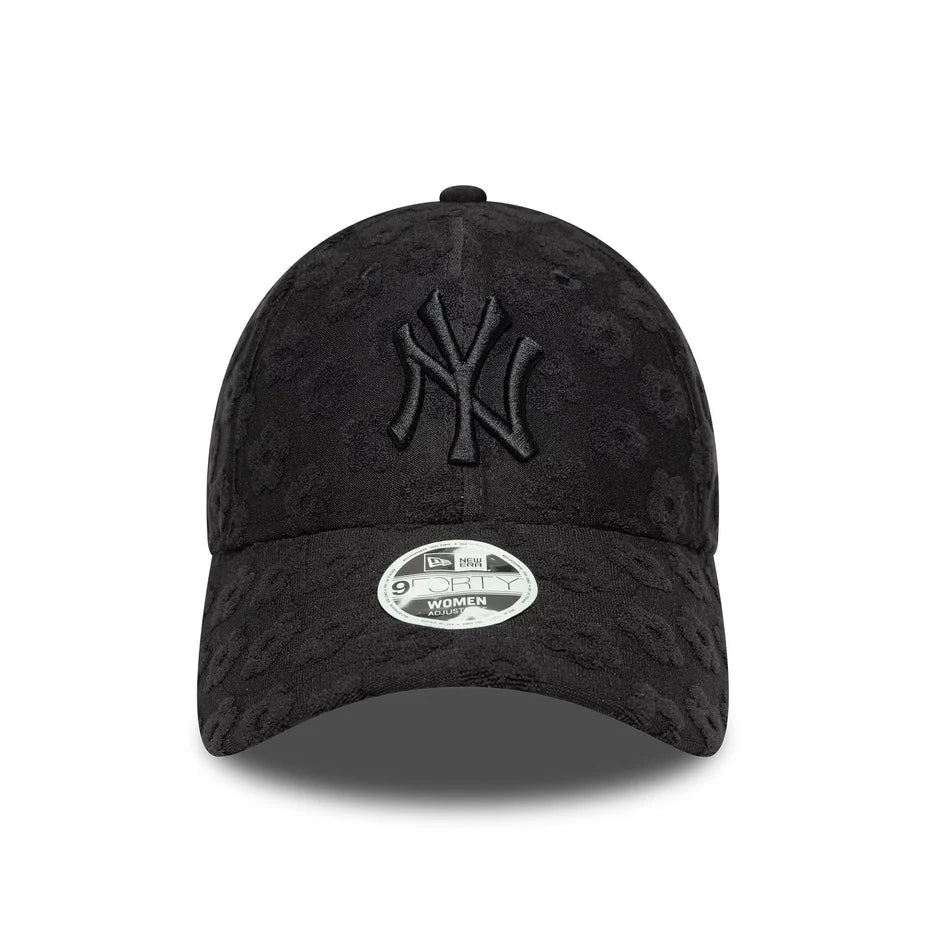 NEW ERA FLORAL 9FORTY WOMEN CAP NEW YORK YANKEES BLACK Bild 2