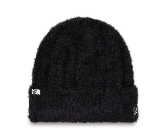 NEW ERA FLUFFY BEANIE NEW ERA BLKWHI Bild 1