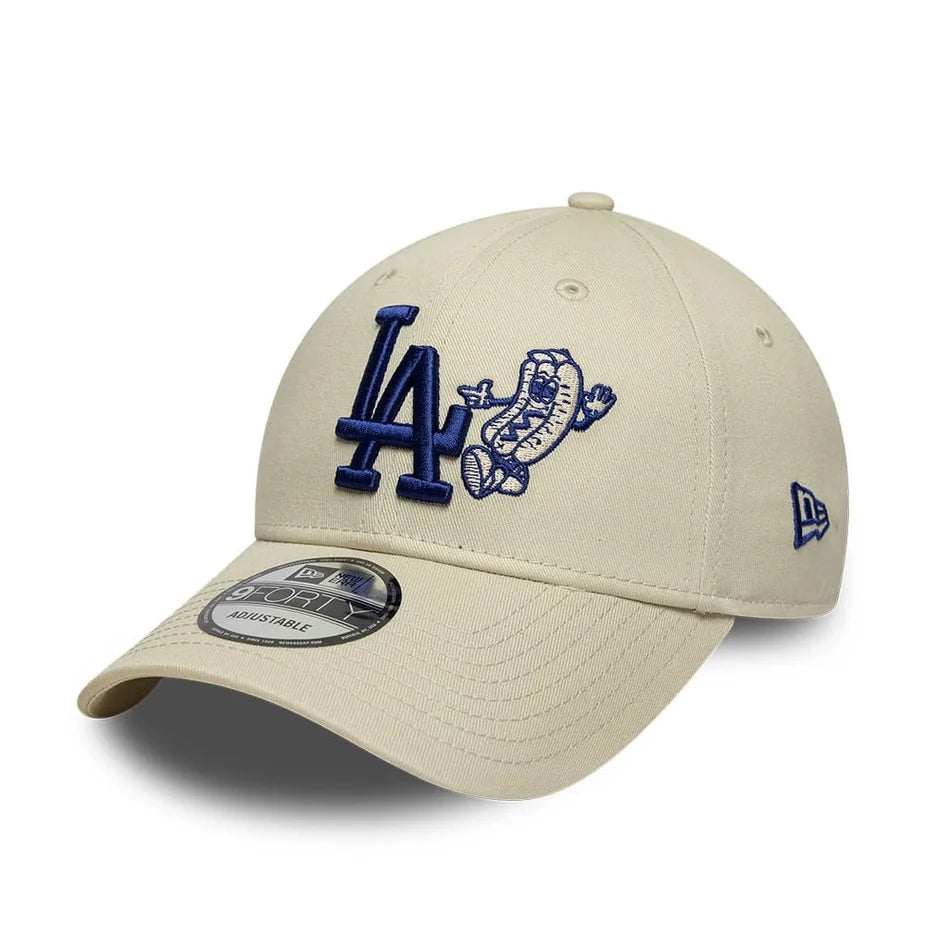 FOOD ICON 9FORTY CAP LOS ANGELES DODGERS LIGHT BEIGE Bild 1