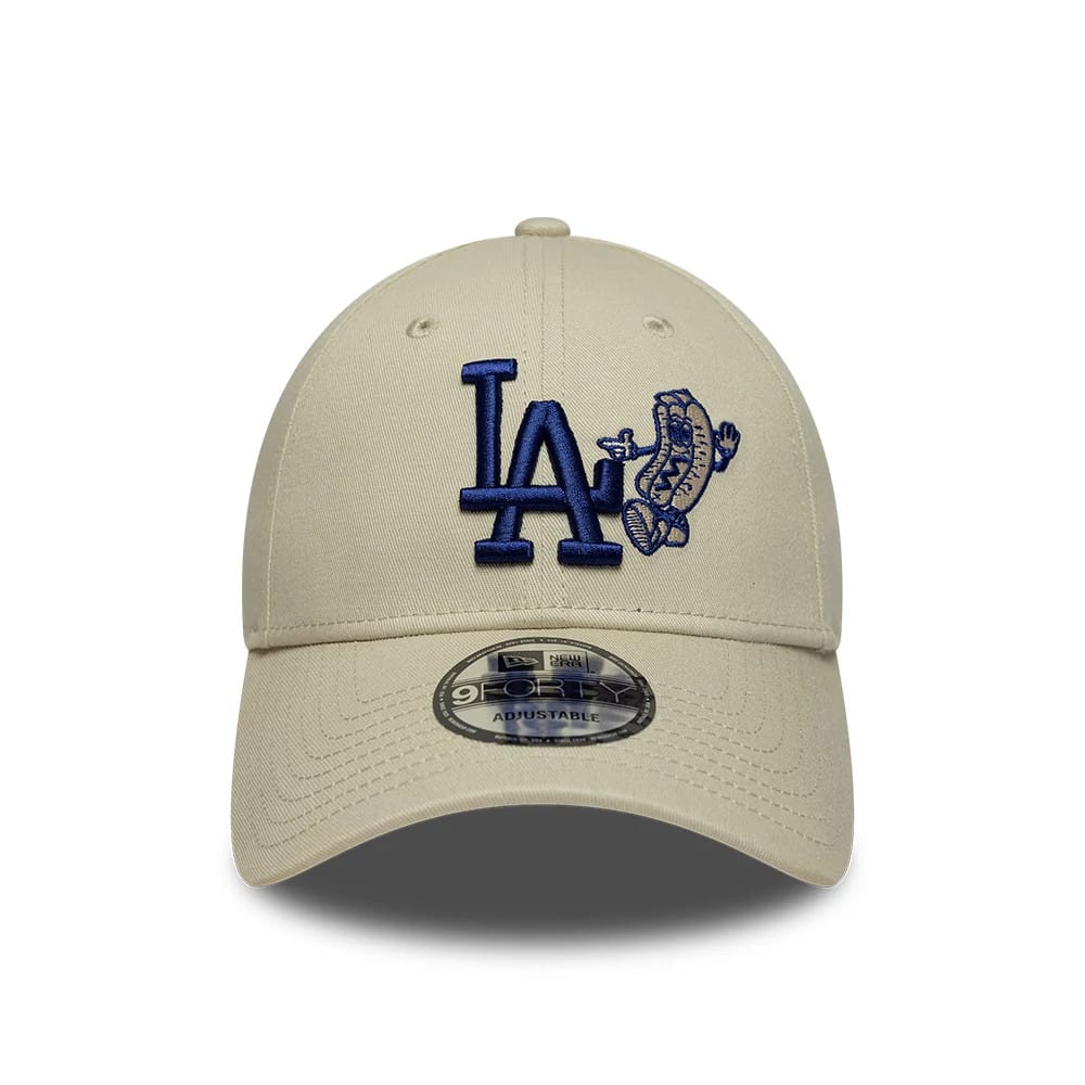 FOOD ICON 9FORTY CAP LOS ANGELES DODGERS LIGHT BEIGE Bild 2