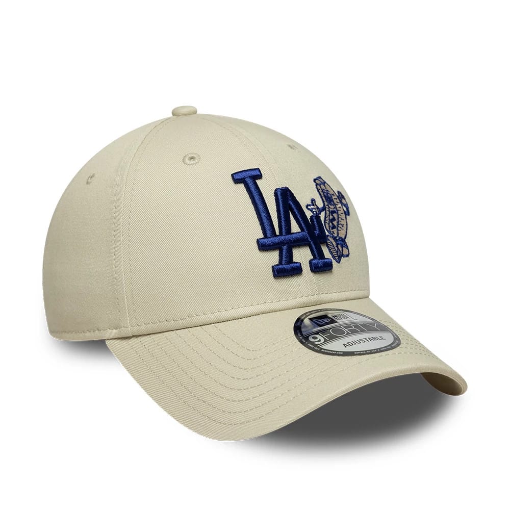 FOOD ICON 9FORTY CAP LOS ANGELES DODGERS LIGHT BEIGE Bild 3
