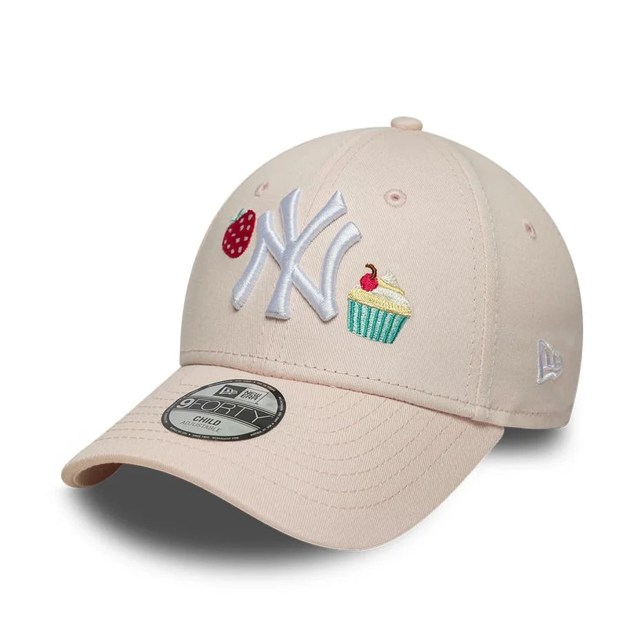 FOOD ICON 9FORTY NEW YORK YANKEES CHILD PASTEL PINK Bild 1