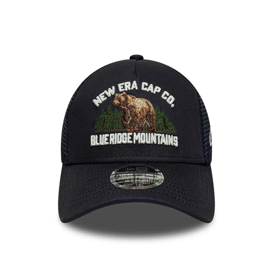 GRAPHIC 9FORTY M-CROWN A-FRAME TRUCKER CAP NAVY Bild 2