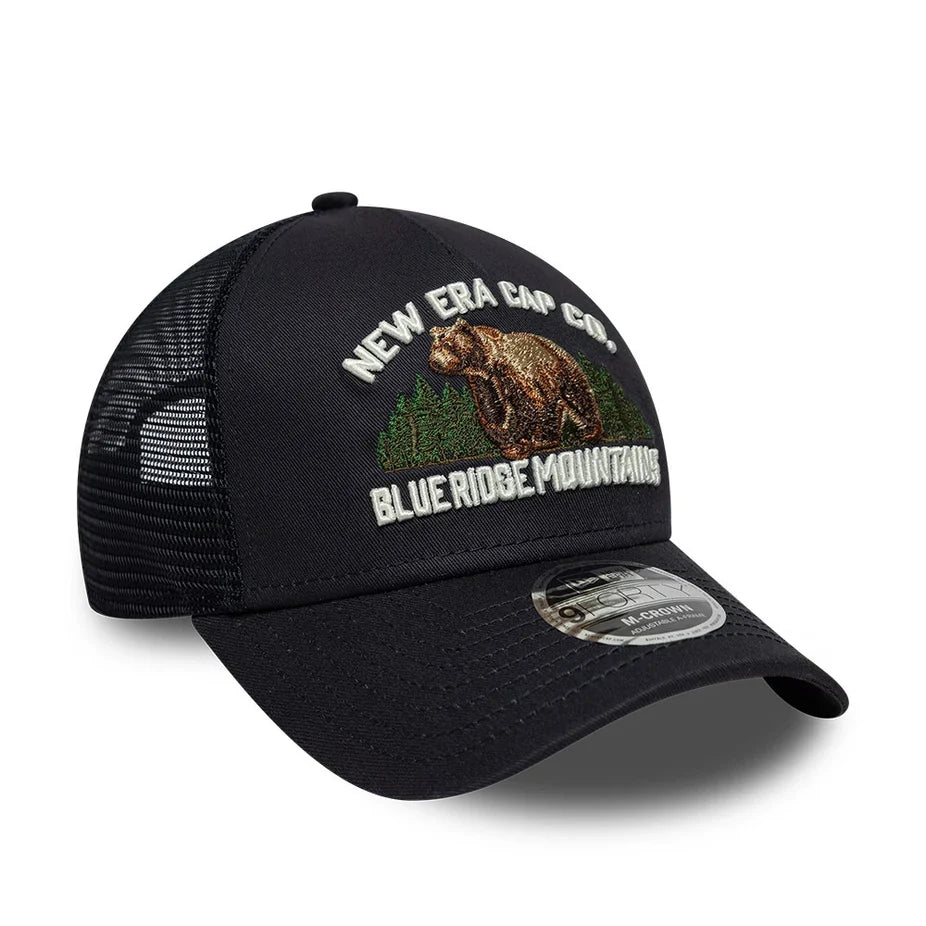 GRAPHIC 9FORTY M-CROWN A-FRAME TRUCKER CAP NAVY Bild 3