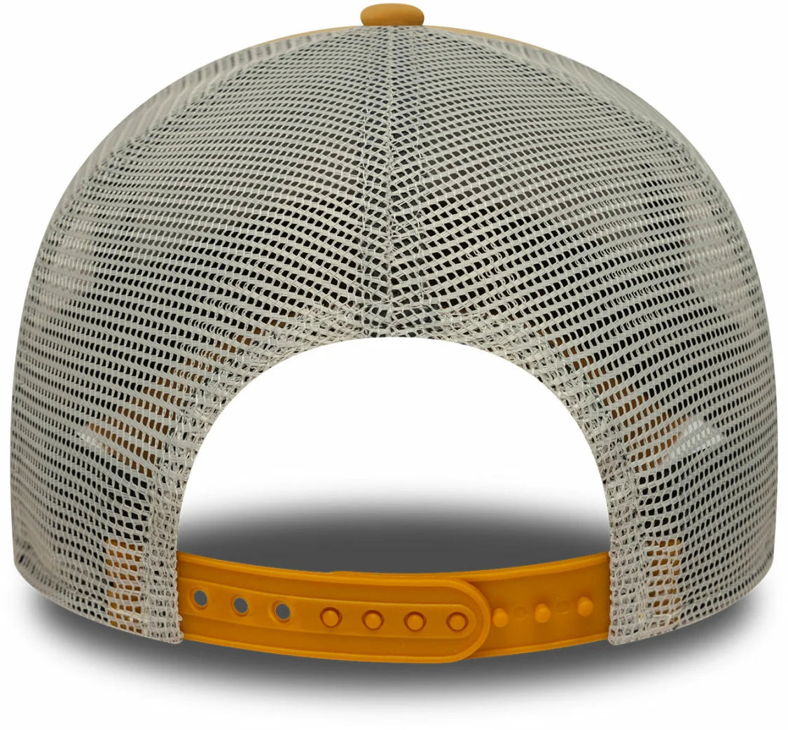 GRAPHIC PATCH A-FRAME TRUCKER CAP LIGHT BEIGE Bild 4