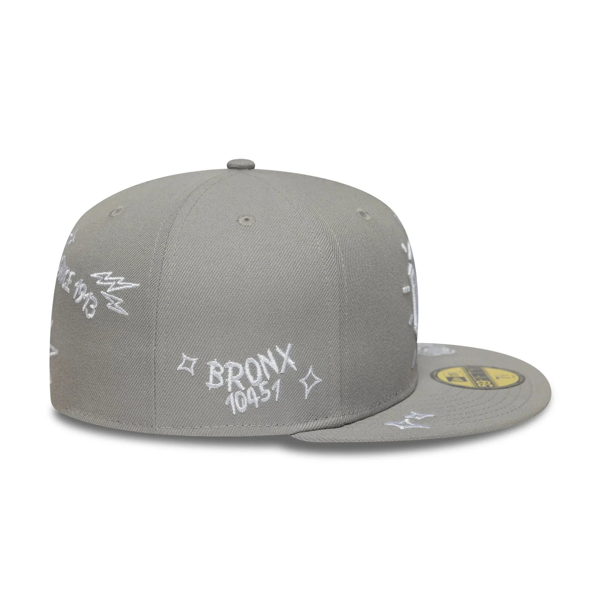 MLB SCRIBBLE 59FIFTY FITTED CAP NEW YORK YANKEES GRAWHI NEYYAN GRAWHI Bild 5