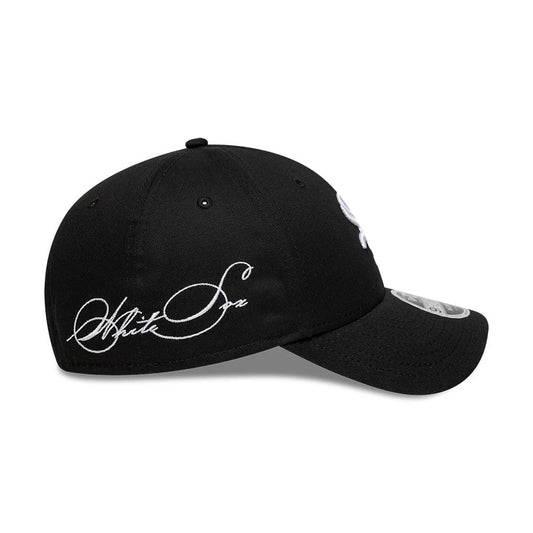 MLB SIDE SCRIPT 9FORTY M-CROWN SNAPBACK CAP CHICAGO WHITE SOX BLACK Bild 2