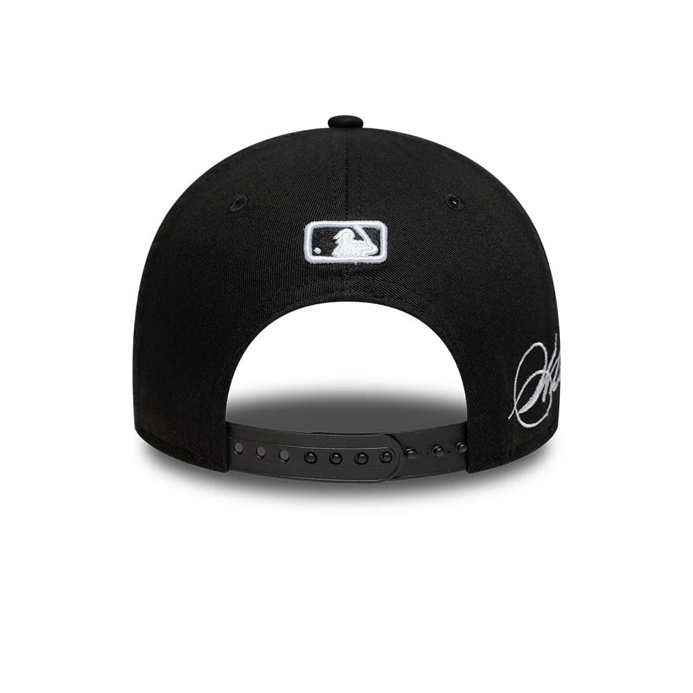 MLB SIDE SCRIPT 9FORTY M-CROWN SNAPBACK CAP CHICAGO WHITE SOX BLACK Bild 5