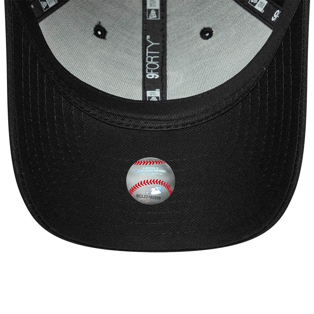 MLB SIDE SCRIPT 9FORTY M-CROWN SNAPBACK CAP CHICAGO WHITE SOX BLACK Bild 6