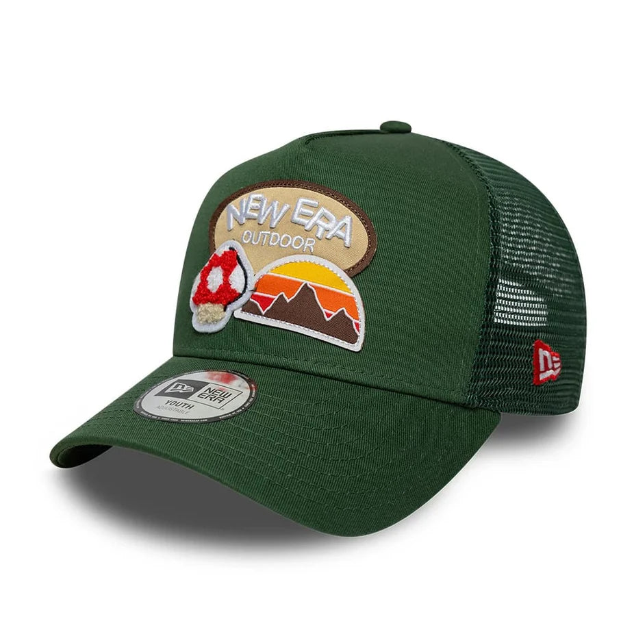 OUTDOOR TRUCKER SNAPBACK YOUTH DARK GREEN Bild 1