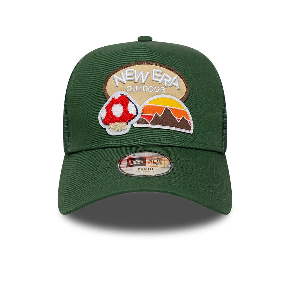 OUTDOOR TRUCKER SNAPBACK YOUTH DARK GREEN Bild 2