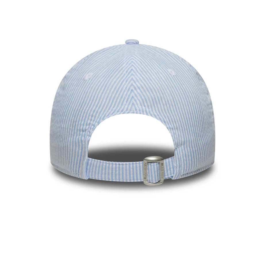 NEW ERA SEERSUCKER 9TWENTY NEW YORK YANKEES JUGEND CAP PASTEL BLUE Bild 5