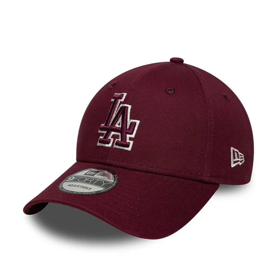 TEAM OUTLINE 9FORTY LOS ANGELES DODGERS DARK RED Bild 1