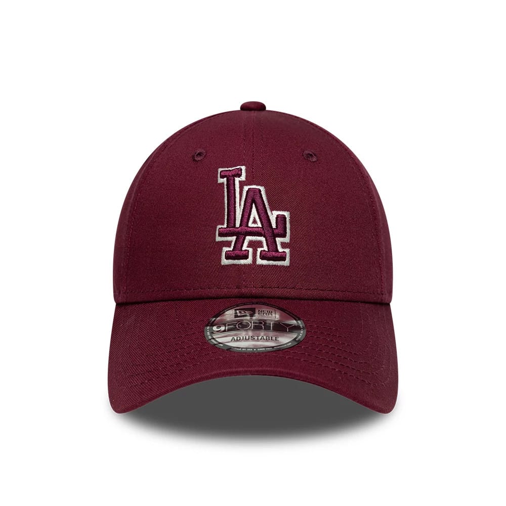 TEAM OUTLINE 9FORTY LOS ANGELES DODGERS DARK RED Bild 2