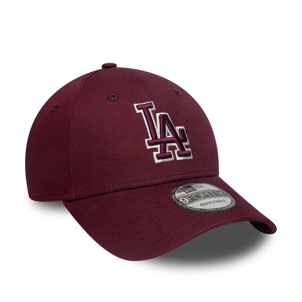 TEAM OUTLINE 9FORTY LOS ANGELES DODGERS DARK RED Bild 3