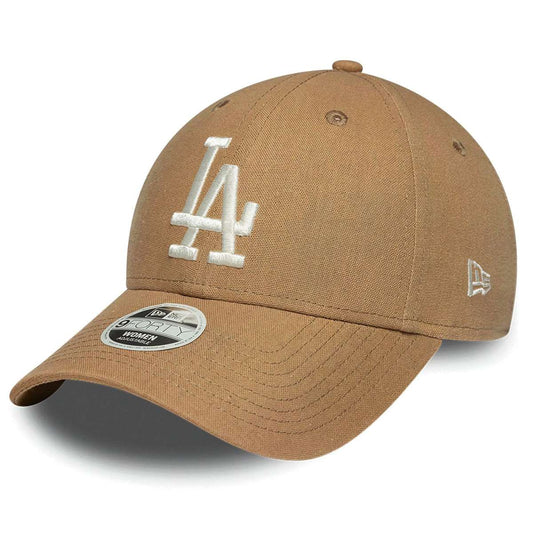 NEW ERA WMNS LINEN 9FORTY LOS ANGELES DODGERS LIGHT BEIGE Bild 1