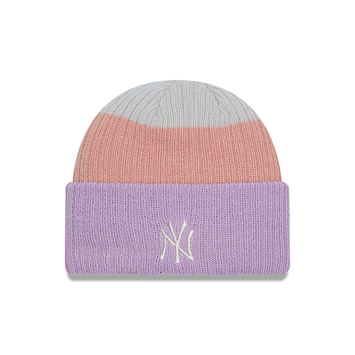 NEW ERA WMNS STRIPE CUFF KNIT BEANIE NEW YORK YANKEES DILPEASTN Bild 1