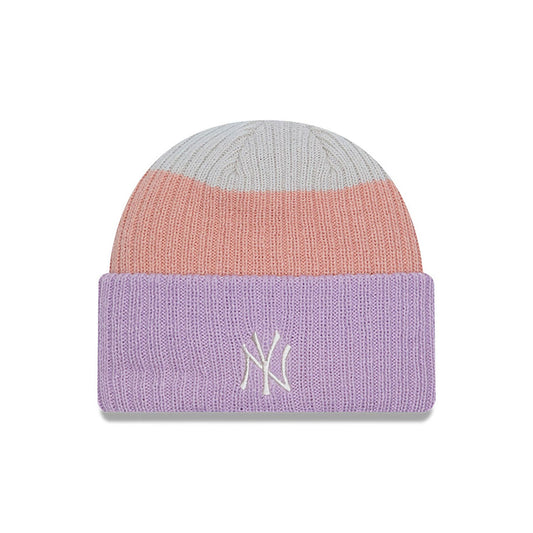 NEW ERA WMNS STRIPE CUFF KNIT BEANIE NEW YORK YANKEES DILPEASTN Bild 1