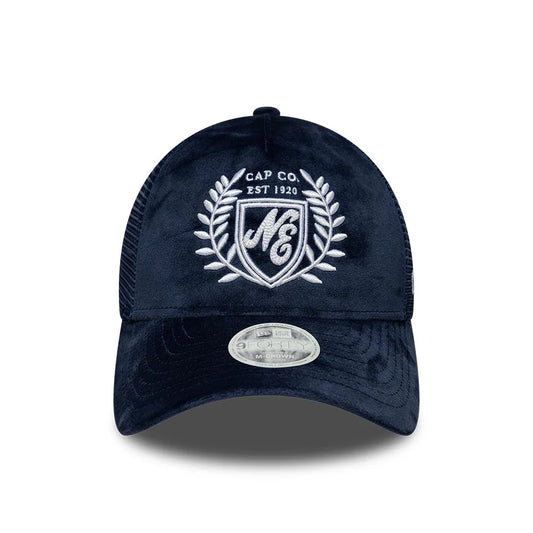 WMNS VELOUR 9FORTY M-CROWN A-FRAME TRUCKER CAP NAVY Bild 2