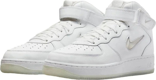 NIKE AIR FORCE 1 MID '07 SUMMIT WHITE/LIGHT BONE-SUMMIT WHITE Bild 2