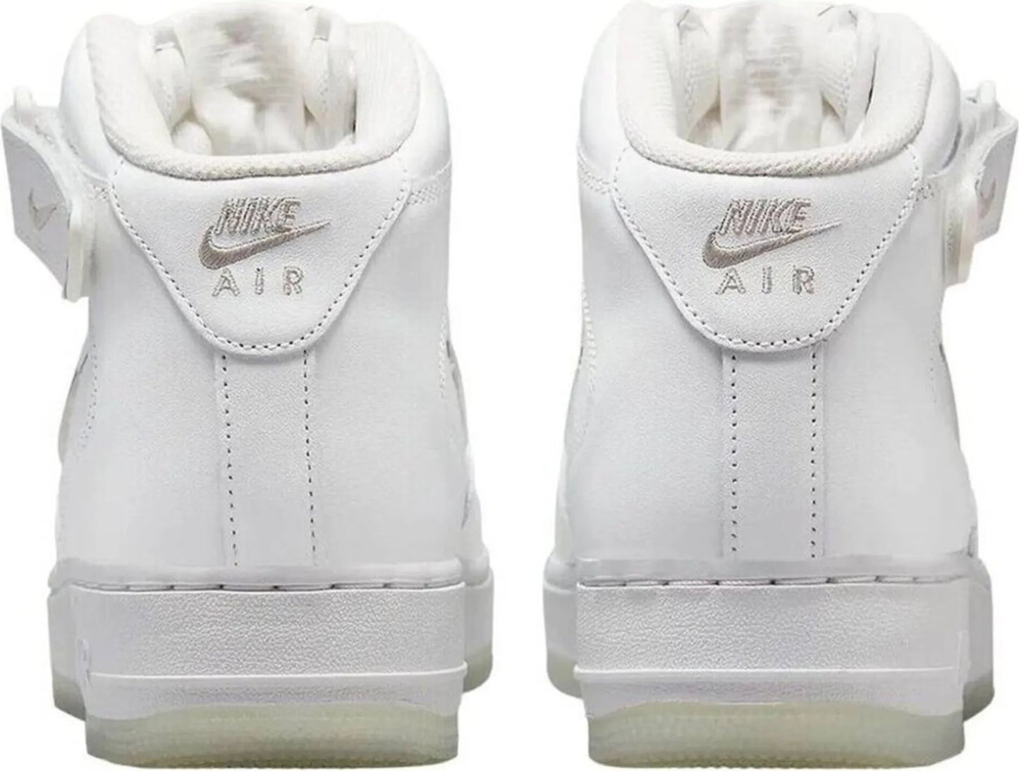 NIKE AIR FORCE 1 MID '07 SUMMIT WHITE/LIGHT BONE-SUMMIT WHITE Bild 6