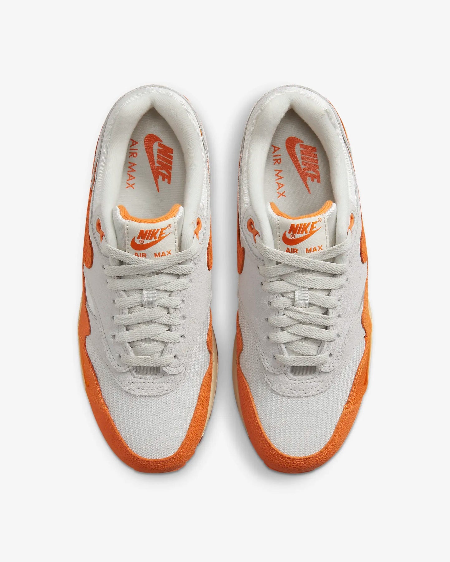 NIKE AIR MAX 1 LIGHT BONE/ MAGMA ORANGE-NEUTRAL GREY Bild 5